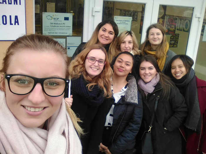 Mezinárodní studentská návštěva z UTB Mezinárodní studentská návštěva z UTB