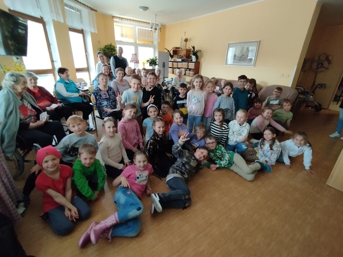 Návštěva družiny v AHC odlehčovacím centru Vizovice z.ú.