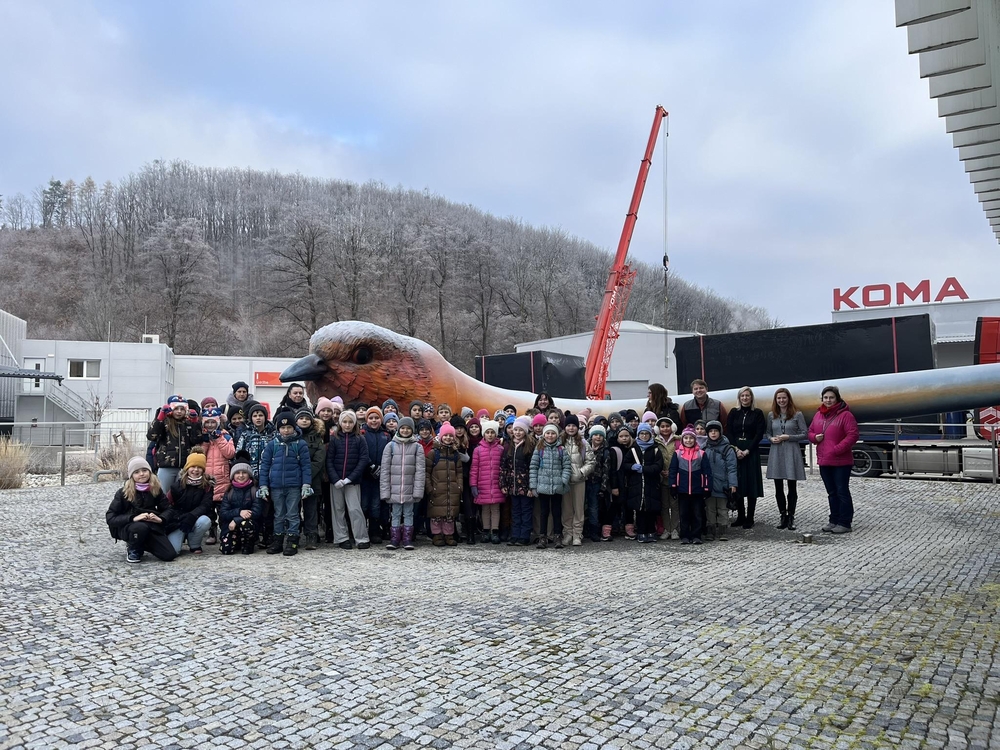 Exkurze 3. ročníku do firmy KOMA Modular